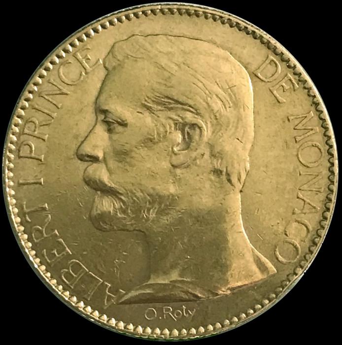 1891a albert i 100 francs avers